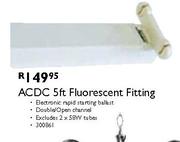 ACDC 5ft Flourescent Fitting