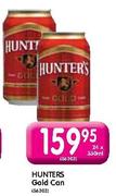 Hunters Gold Can-24 x 330ml