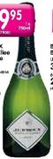JC LE ROUX Brut,La Vallee or La Vallee Rose-6 x 750ml