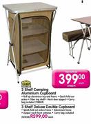 Camp Master 3 Shelf Camping Aluminium Cupboard