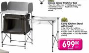 Camp Master Camp Kitchen Stand With Closet-125x49.5x69.5cm