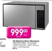 Samsung Electronic Mirror Microwave-32Ltr(MW0133MXFA)