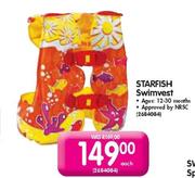 Starfish Swimvest-12 To 30 Months Each