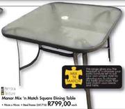 Manor Mix'n Match Squre Dining Table-Each