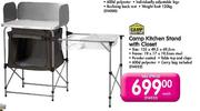 Camp Master Camp Kitchen Stand With Closet-125x49.5x69.5cm