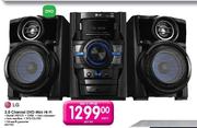 LG 2.0 Channel DVD Mini Hi-Fi (RBD125)-Each