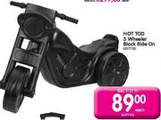Hot Tod 3 Wheeler Black Ride On-Each