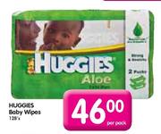 Huggies Baby Wipes-128's Per Pack