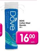 Dove Cotton Wool Rounds-80's Each