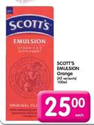 Scott's Emulsion Orange (All Variants)-100ml Each