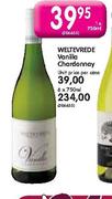 Weltevrede Vanilla Chardonnay-1X750ml