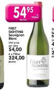 First Sighting Sauvignon Blanc-1X750ml