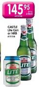 Castle Lite Can Or NRB-24X340ml