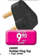 Hawk Rubber Plug Top Single-Each
