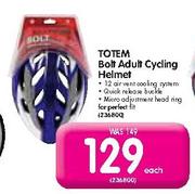 Totem Bolt Adult Cycling Helmet Each