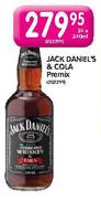 Jack Daniels & Cola Premix-24X340ml