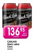 Carling Black Label Cans-24X330ml
