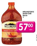 Wellington's Sweet Chilli Sauce-2L Each