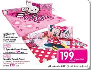 Disney Mini Mouse Single Duvet Cover