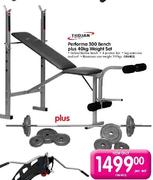 Trojan Performa 300 Bench Plus 40kg Weight Set