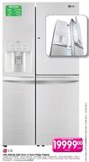 LG Side By Side Door In Door Fridge Freezer-614l