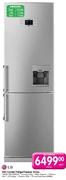 LG Combi Fridge/Freezer Innox-315l