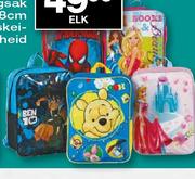 Grootkarakter Rugsak -38cm Verskeidenheid