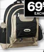 Everest 2-Tone Senior Multipocket Backpack