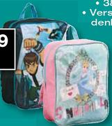 Medium Character Backpack -32.5cm Assorted