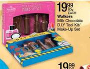 Walkers Milk Chocolate D.I.Y Tool Kit/Make-Up Set-80g Each