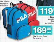 Fila School Basic Backpack-Each
