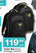Trader Bay Deluxe Backpack Assorted-Each