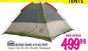 Camp Master Wedge Dome 4 Plus Tent