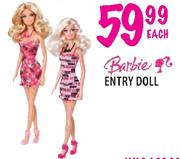Barbie Entry Doll-Each