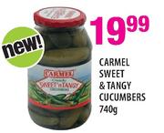 Carmel Sweet & Tangy Cucumbers-740g