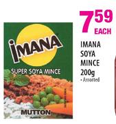 Imana Soya Mince Sauce-200g Each
