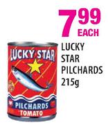 Lucky Star Pilchards-215g Each