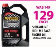 Havoline High Mileage Engine Oil-Each