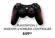 Playstation 3 Shadow 6 Wireless Controller