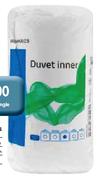 Primaries Hollowfibre King Duvet Inner-Each
