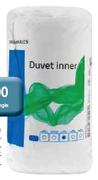 Primaries Hollowfibre Double Duvet Inner-Each