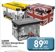 Curver Deco Storage Boxes-20L