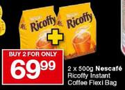 Nescafe Ricoffy Instant Coffee Flexi Bag-2 x 500gm