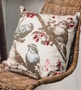 Printed Bird Cushion(50X50Cm)