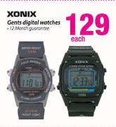 Xonix Gents Digital Watches-Each