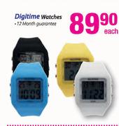 Digitime Watches-Each
