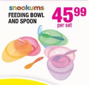 Snookums Feeding Bowl & Spoon-Per Set
