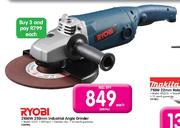 Ryobi 2100W 230mm Industrial Angle Grinder-Each