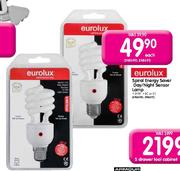 Eurolux Spiral Energy Saver Day/Night Sensor Lamp-Each