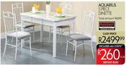 Aquarius 5 Piece Dinette